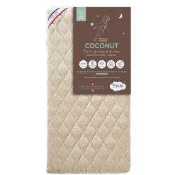 P'tit Lit Literie Bebe | Matelas Mon P'Tit Matelas Coco Nut - 60 X 120 Cm