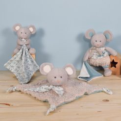 Doudou et Compagnie Doudou | Doudou Souris Botanic - Vert Olive