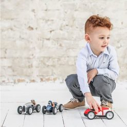 Baghera Mes Premiers Jouets | Voiture De Course - Rouge