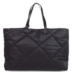 Childhome Sac A Langer | Family Bag Matelasse - Noir