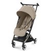 Cybex Poussette Compacte | Poussette Ultra-Compacte Libelle Chassis Taupe - Almond Beige