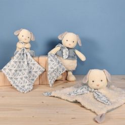 Doudou et Compagnie Doudou | Doudou Chien Botanic - Bleu