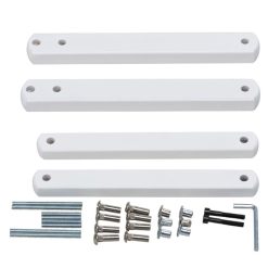 Geuther Barriere De Securite | Systeme De Blocage Supplementaire Pour Barriere D'Escalier - Blanc