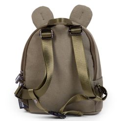 Childhome Bagagerie Enfant | Sac A Dos My First Bag Canvas - Kaki