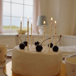 Konges Sløjd Loisirs Creatifs | Lot De 12 Bougies D'Anniversaire - Lemon