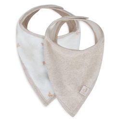 Jollein Bavoir | Lot De 2 Bavoirs Bandana - Harvest Natural