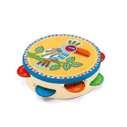 Djeco Mes Premiers Jouets | Tambourin Animambo