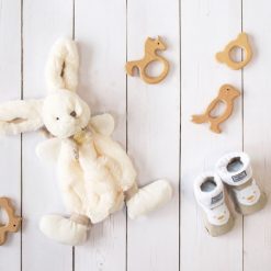 Doudou et Compagnie Doudou | Doudou Lapin Bonbon Taupe