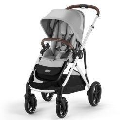 Cybex Poussette Citadine | Poussette Evolutive Gazelle S Chassis Silver - Lava Grey