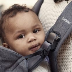 BabyBjörn Porte Bebe | Porte-Bebe One - Gris Denim Et Gris Fonce