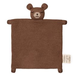 Main Sauvage Doudou | Doudou Plat Tricote Ourson