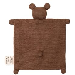 Main Sauvage Doudou | Doudou Plat Tricote Ourson