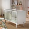 Sauthon Meuble Bebe | Lit Bebe Eleonore Blanc - 60 X 120 Cm