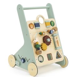 Trixie Baby Trotteur & Porteur | Chariot D'Activites En Bois A Pousser Animaux