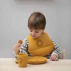 Trixie Baby Repas | Lot De 2 Bavoirs En Silicone - Mr. Lion