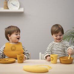 Trixie Baby Repas | Lot De 2 Bavoirs En Silicone - Mr. Lion