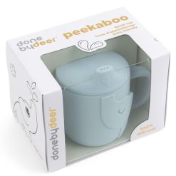 Done by Deer Repas | Tasse D'Apprentissage Peekaboo Elphee Bleu - 120 Ml