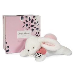 Doudou et Compagnie Doudou | Pantin Pompon Happy Blush - Rose