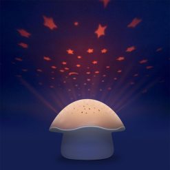 Pabobo Veilleuse & Luminaire | Projecteur D'Etoiles Champignon - Rose