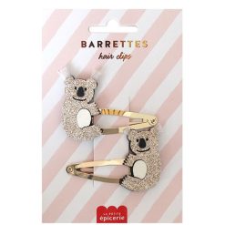 La Petite Epicerie Barrettes | Lot De 2 Barrettes Cheveux - Koalas