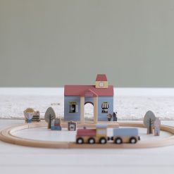 Little Dutch Mes Premiers Jouets | Extension Gare Circuit Train En Bois