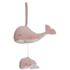 Little Dutch Mobile | Boite A Musique Baleine Ocean - Rose