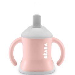 BÉABA Repas | Tasse Evoluclip 3-En-1 Old Pink - 150 Ml