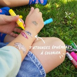 Nailmatic Deguisement & Maquillage | Planche De Tatouages A Colorier - Dinosaures