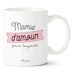 Manahia Repas | Mug Mamie D'Amour Pour Toujours - 320 Ml