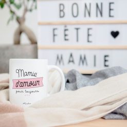 Manahia Repas | Mug Mamie D'Amour Pour Toujours - 320 Ml