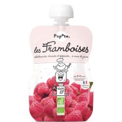 Popote Nourriture Bebe | Gourde Repas Bio Framboises - 120 G