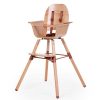 Childhome Chaise Haute | Chaise Evowood - Natural Rust