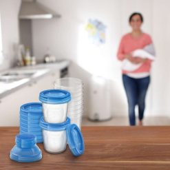 Philips Avent Allaitement | 10 Pots De Conservation Pour Lait Maternel Scf618/10