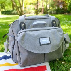 BÉABA Sac A Langer | Sac A Langer Geneve Ii - Heather Grey