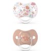 Suavinex Succion | Lot De 2 Sucettes Symetriques Sx Pro Memories Rose Corail - 6/18 Mois