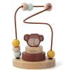 Trixie Baby Mes Premiers Jouets | Labyrinthe A Perles En Bois - Mr. Monkey