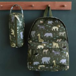 A Little Lovely Company Bagagerie Enfant | Petit Sac A Dos - Savane