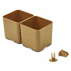 Liewood Rangement | Lot De 2 Bacs De Rangement Jamal S - Golden Caramel