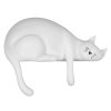 Rose in April Veilleuse & Luminaire | Lampe Georges Le Chat - Blanc