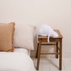 Rose in April Veilleuse & Luminaire | Lampe Georges Le Chat - Blanc