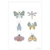 Little Dutch Decoration | Poster Reversible Wild Flowers - Butterfly