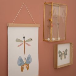 Little Dutch Decoration | Poster Reversible Wild Flowers - Butterfly