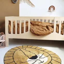 Tapis Petit Decoration | Tapis Lion Ocre - O 100 Cm