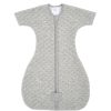 aden + anais Gigoteuse | Gigoteuse A Manches Ajustees Gris Et Bleu - 6/9 Mois