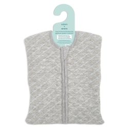 aden + anais Gigoteuse | Gigoteuse A Manches Ajustees Gris Et Bleu - 6/9 Mois