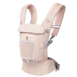 Ergobaby Porte Bebe | Porte-Bebe Adapt Softflex Mesh - Quartz Rose