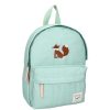 Kidzroom Bagagerie Enfant | Sac A Dos Brode Tattle And Tales - Renard Vert