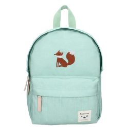 Kidzroom Bagagerie Enfant | Sac A Dos Brode Tattle And Tales - Renard Vert