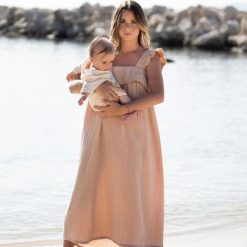 You&Milk Parents | Robe Longue D'Allaitement Summ'Her Mama Nude - Xl