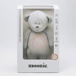 moonie Peluche | Peluche Ours Douceur Avec Sons Et Lumieres - Gris